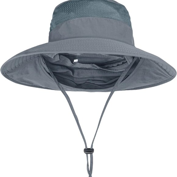 Sun Hats for Men Women Fishing Hat UPF 50+ Breathable Wide Brim Bucket Hats Summ - Picture 3 of 6